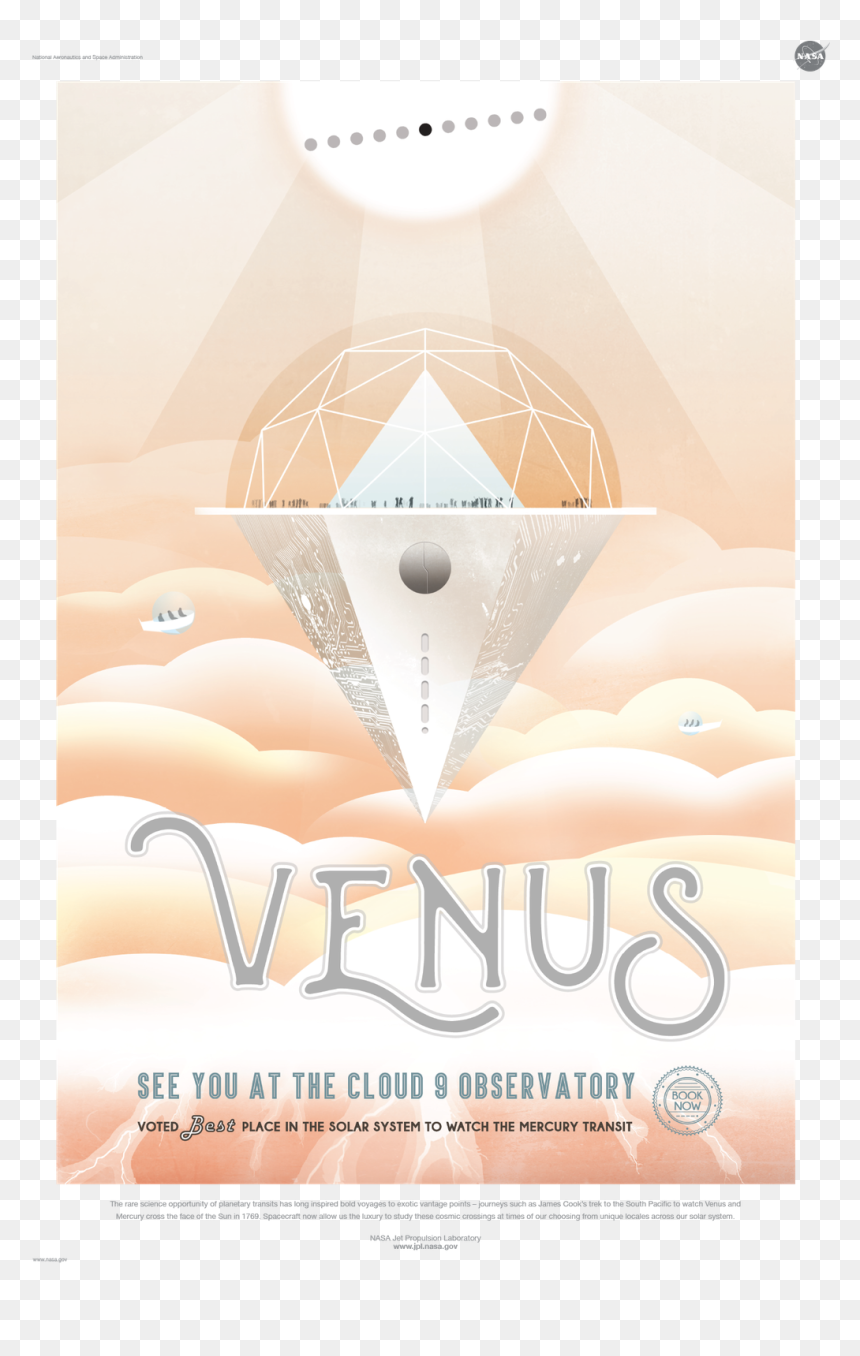 Nasa Visions Of The Future Venus, HD Png Download - nasa png