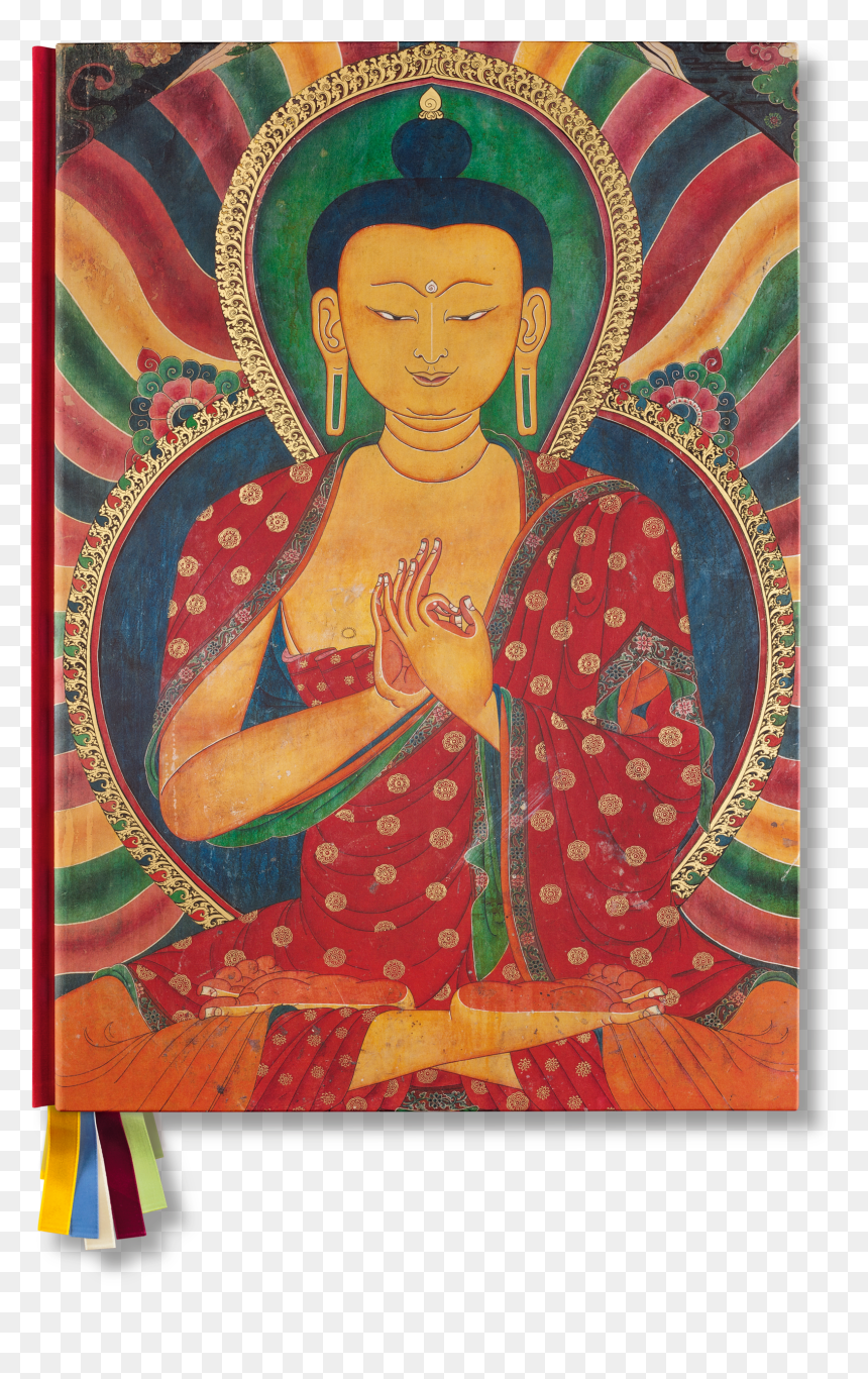 Taschen Murals Of Tibet, HD Png Download - gautam buddha png
