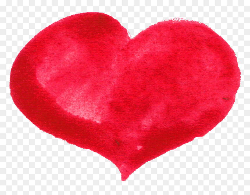 Water Color Heart Png, Transparent Png - love symbols png