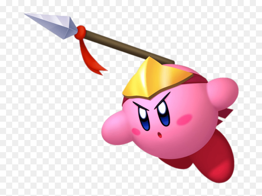 Kirby Return To Dreamland Spear, HD Png Download - spear png
