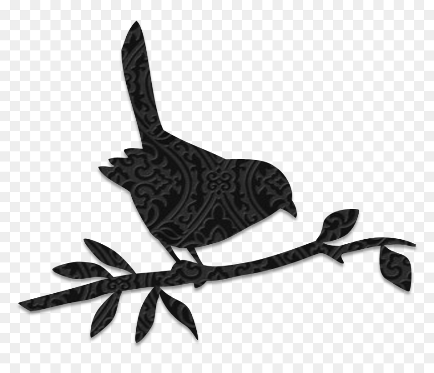 Bird Wall Art, HD Png Download - bird silhouette png