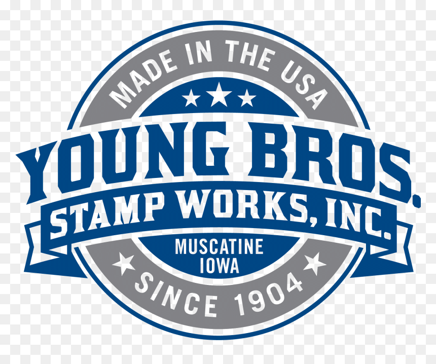 Young Bros Stamp Works Logo, HD Png Download - made in usa png