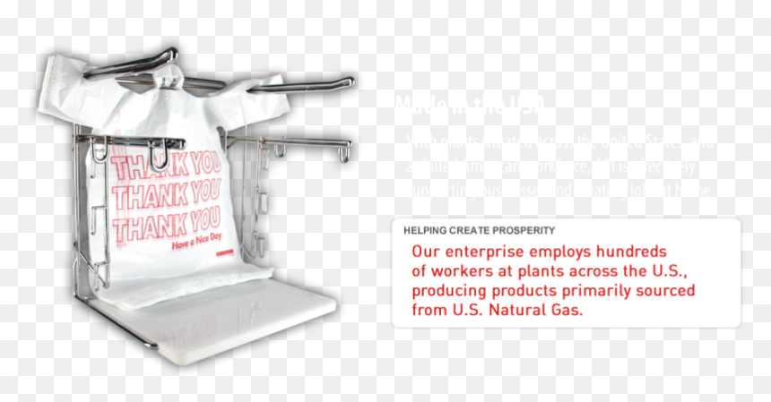 Plastic Bags Industry In Usa, HD Png Download - made in usa png