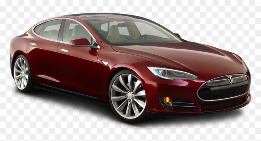 Model S Car Of The Year, HD Png Download - tesla png
