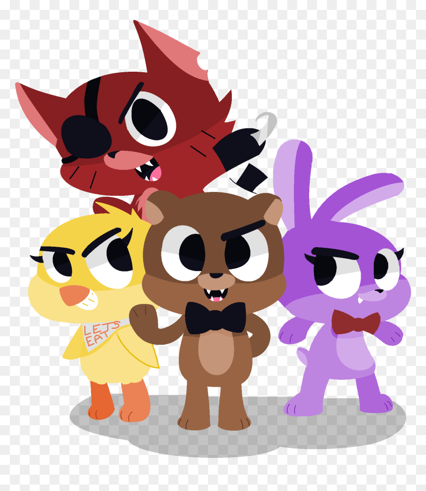 Amazing World Of Gumball Fnaf, HD Png Download - five nights at freddy's png