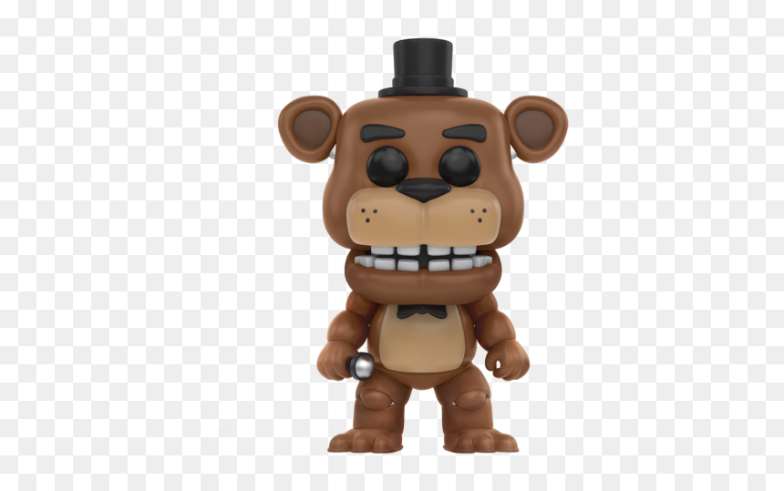 Freddy Pop Figure, HD Png Download - five nights at freddy's png