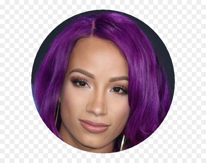 Lace Wig, HD Png Download - sasha banks png