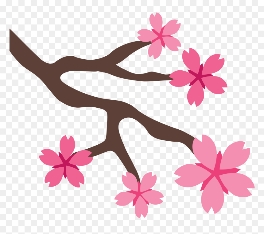Cherry Blossom Icon Png, Transparent Png - cherry blossom petals png