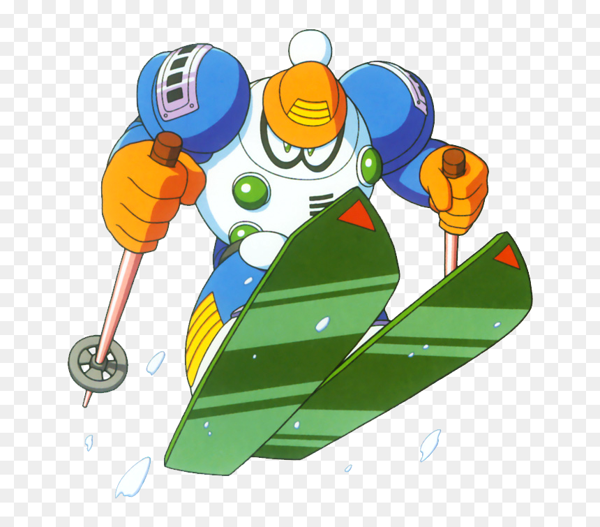Blizzard Man Megaman, HD Png Download - mega man png