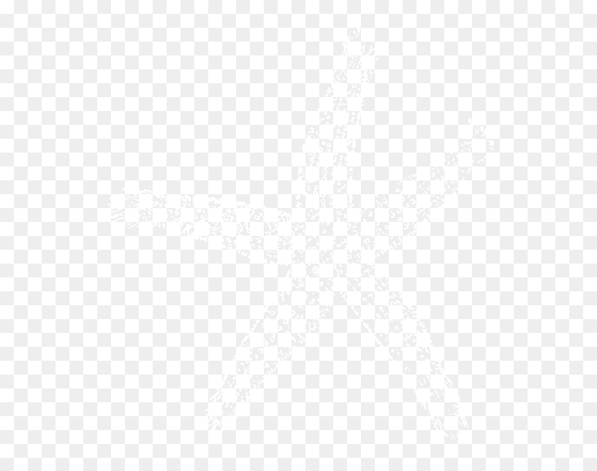 Johns Hopkins Logo White, HD Png Download - white starfish png