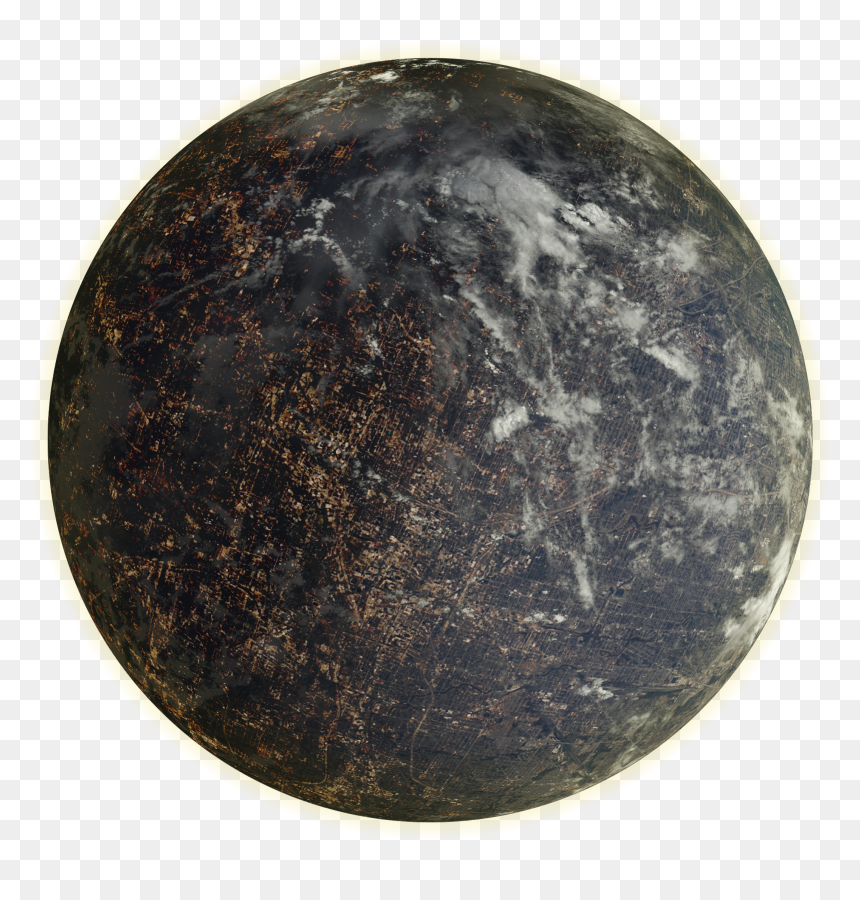 City1 - Planet, HD Png Download - png planets