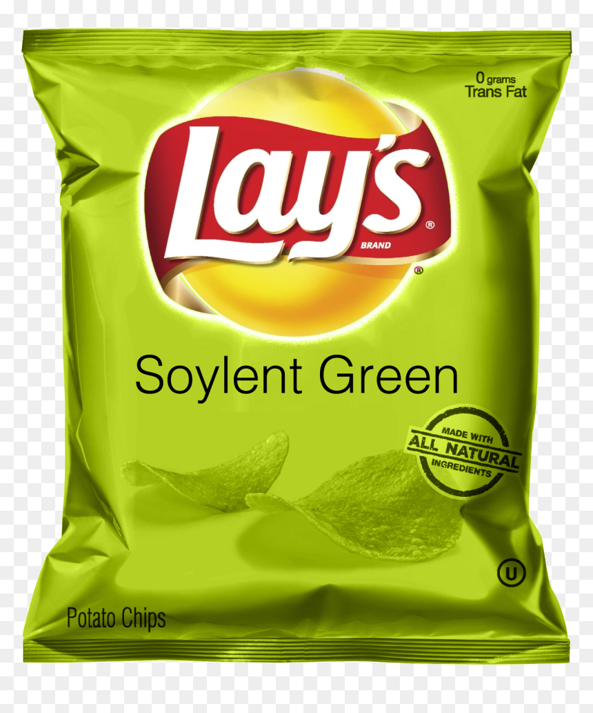 Lays Soylent Green Chips, HD Png Download - lays potato chips png