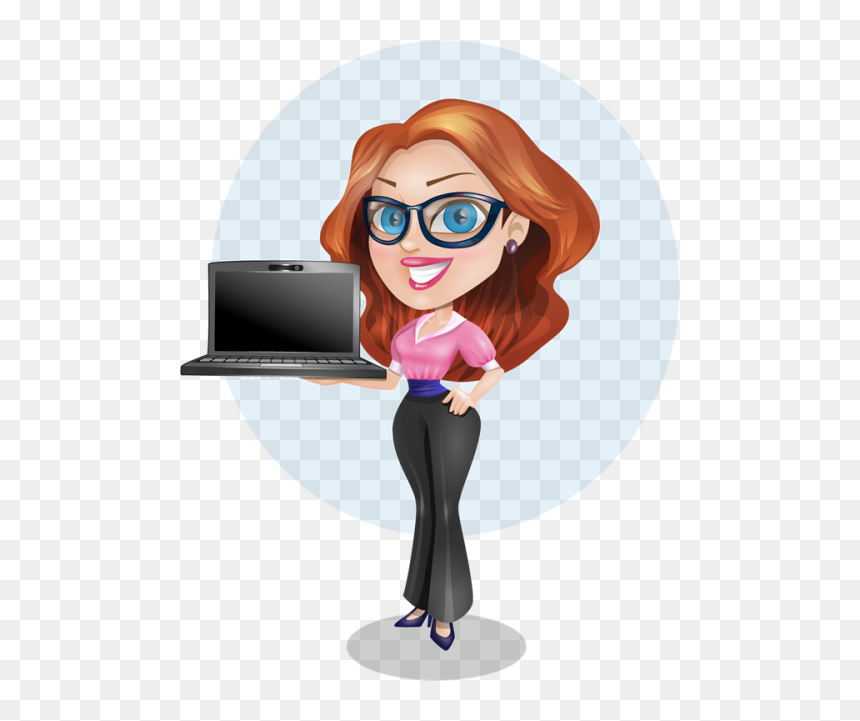 Payroll & Work Place Pensions - Accountant Character Vector Png, Transparent Png - woman holding money png