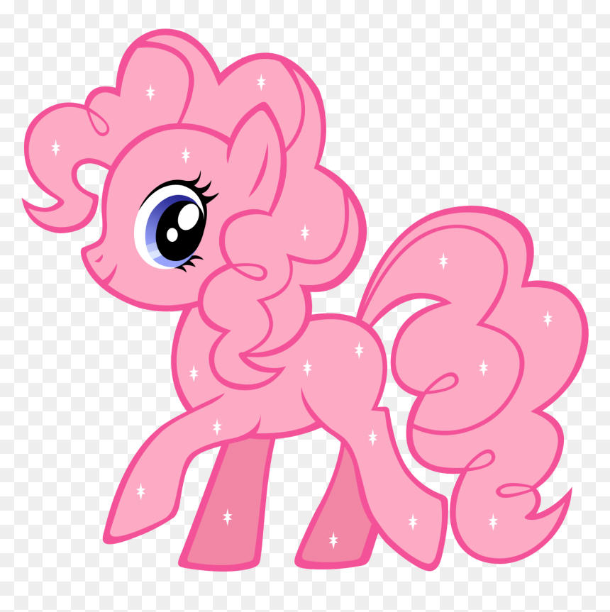 Glitter Clipart Sparkly - My Little Pony Pinkie Pie Glitter, HD Png Download - sparkly png