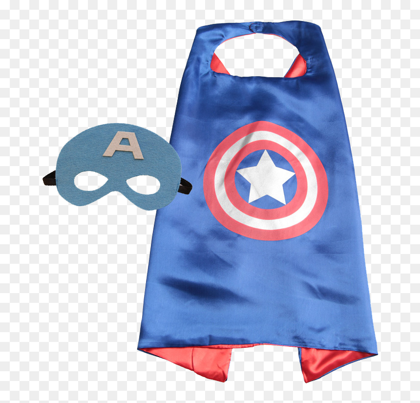 Children"s Super Hero Cape Set - Four Set Superhero Costume, HD Png Download - super hero cape png
