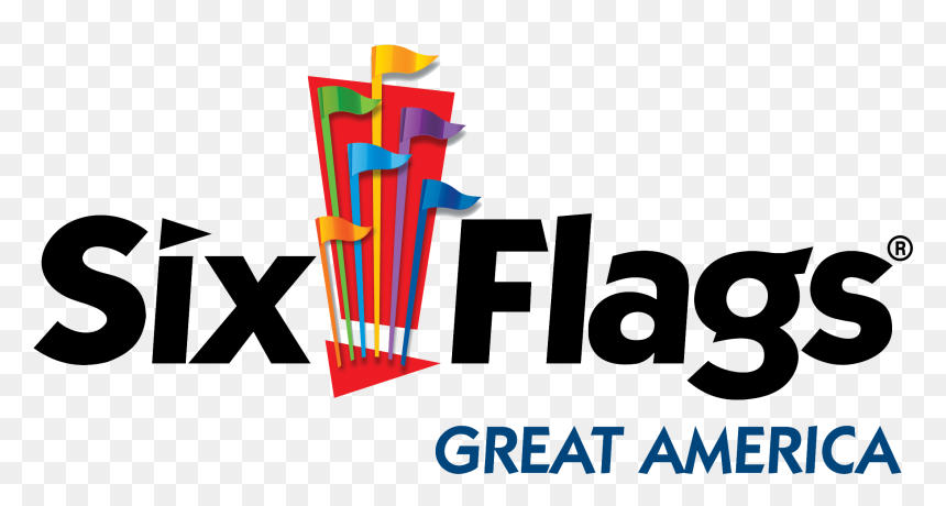 Six Flags St Louis Logo, HD Png Download - super hero cape png