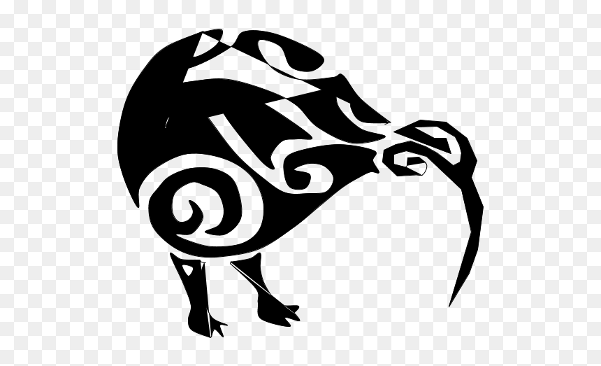 Kiwi Maori Designs, HD Png Download - kiwi bird png