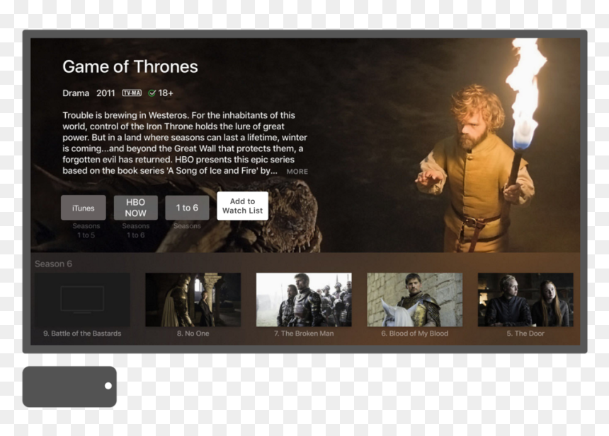 Got - Dragon Flies Over Tyrion And Jorah, HD Png Download - watch tv png