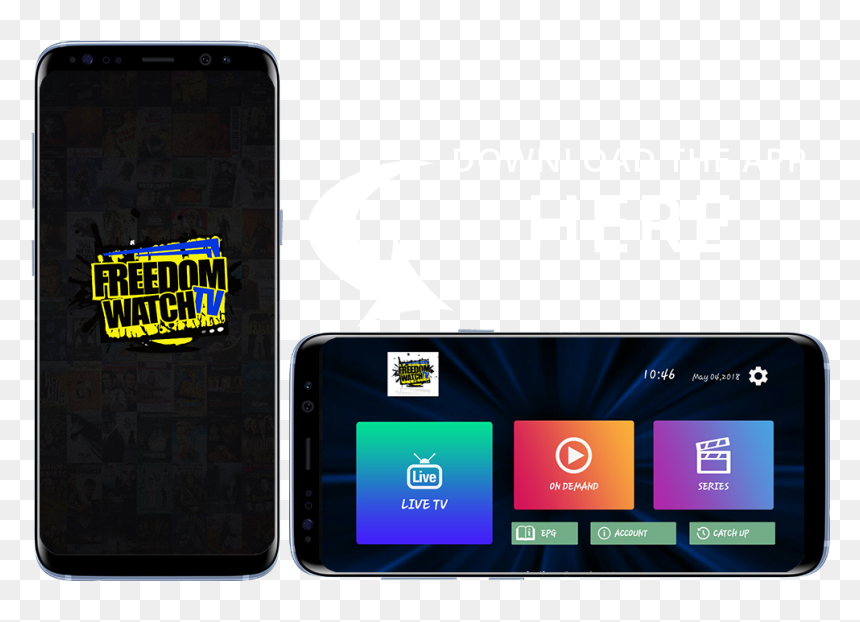 Watch Freedom Watch Tv Global On The Go - Tv Global App, HD Png Download - watch tv png