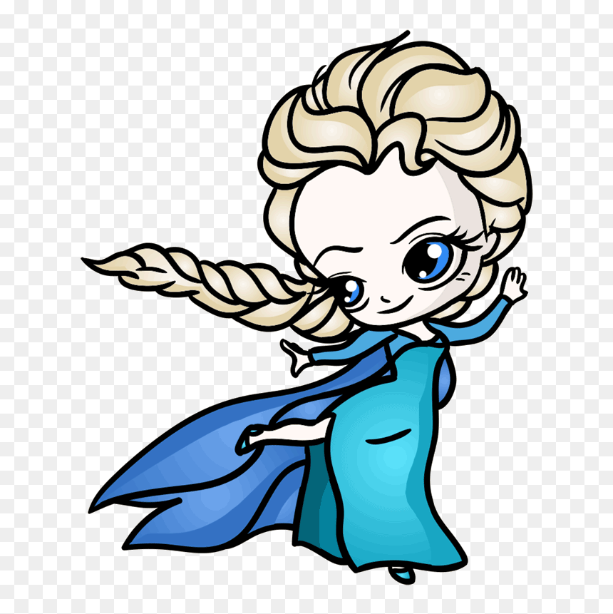 Drawing, HD Png Download - elsa.png