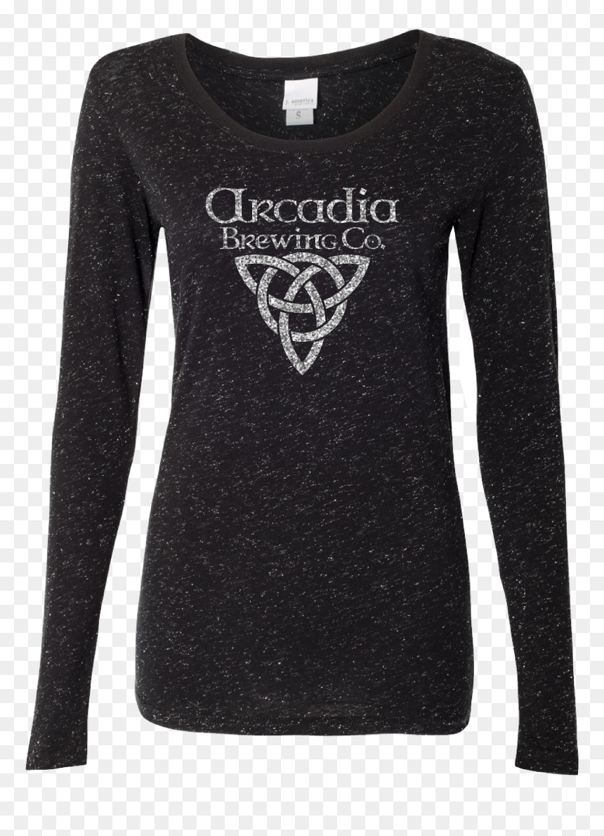 Long-sleeved T-shirt, HD Png Download - white sparkles png