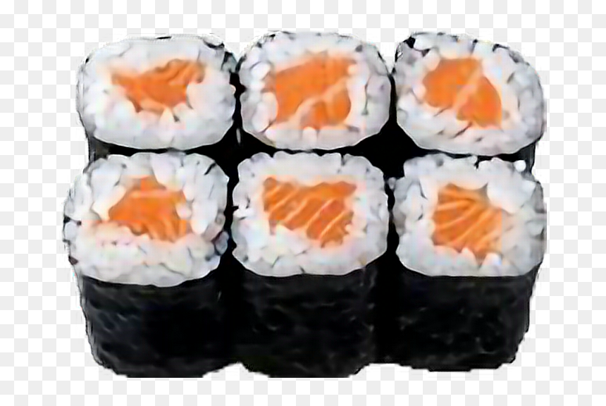 #sushi #png #nichememes #niche #nichepng #orange #food - Transparent Sushi, Png Download - sushi transparent png