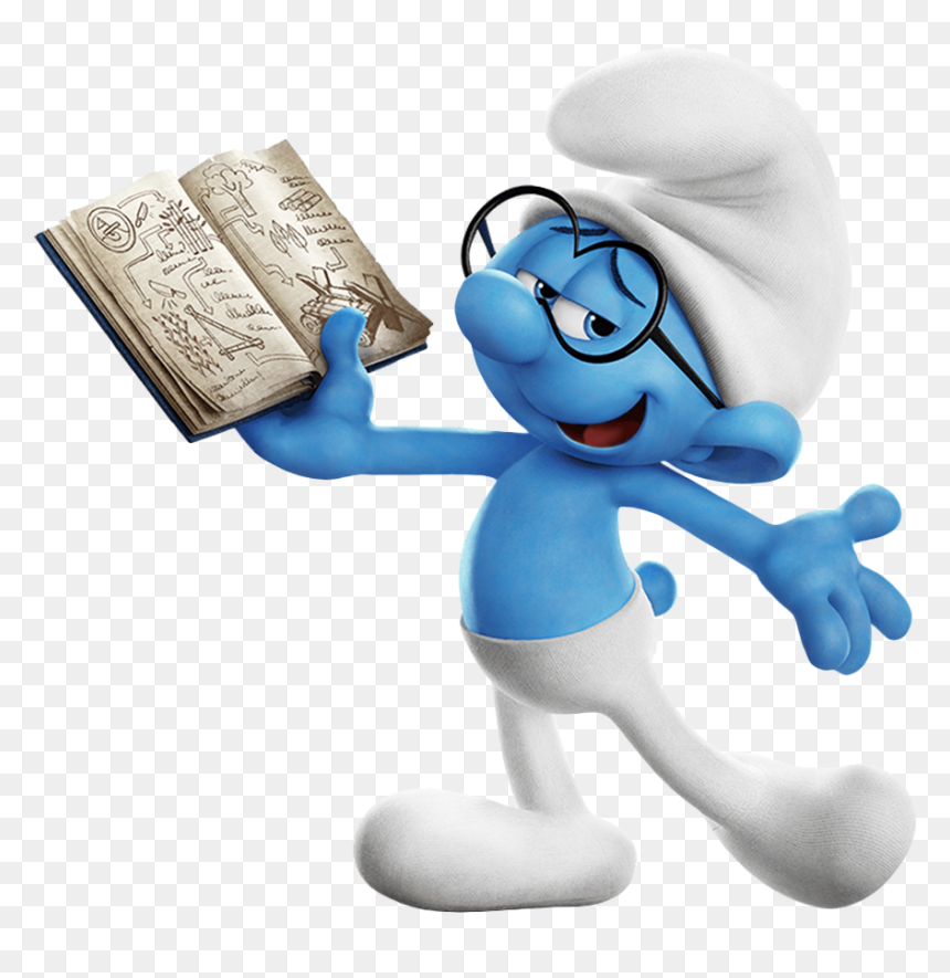 Smurf Png - Transparent Smurf Png, Png Download - parachute clipart png
