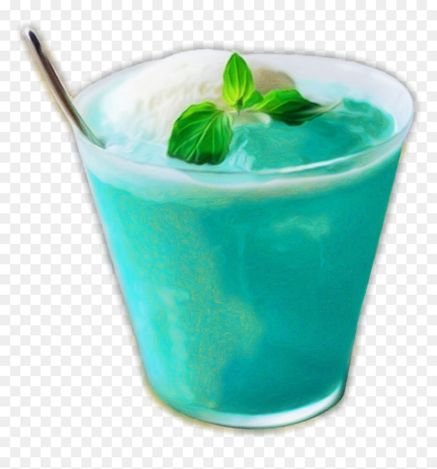 Transparent Mint Ice Cream Clipart - Ice Peppermint Png, Png Download - spearmint png