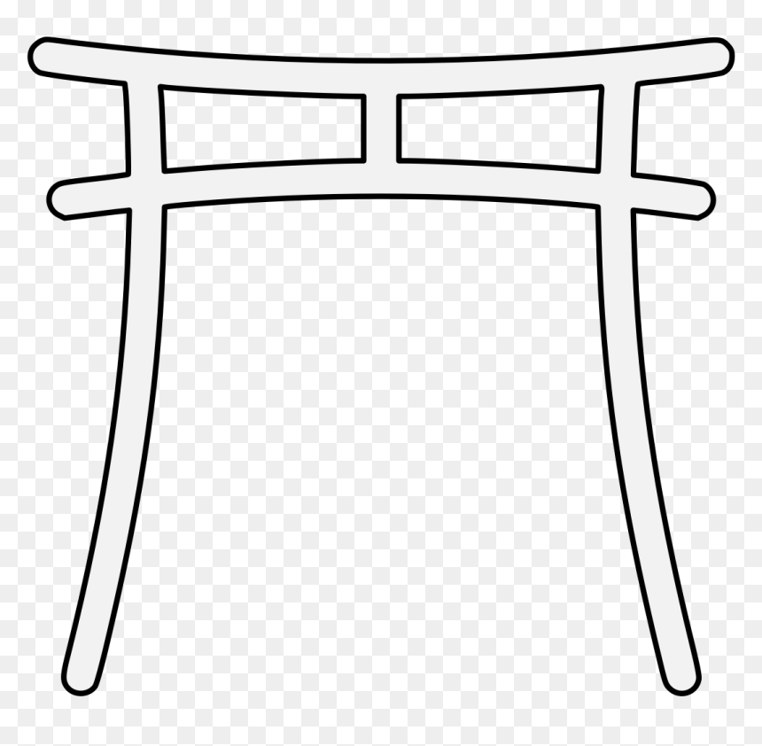 Chair, HD Png Download - torii gate png