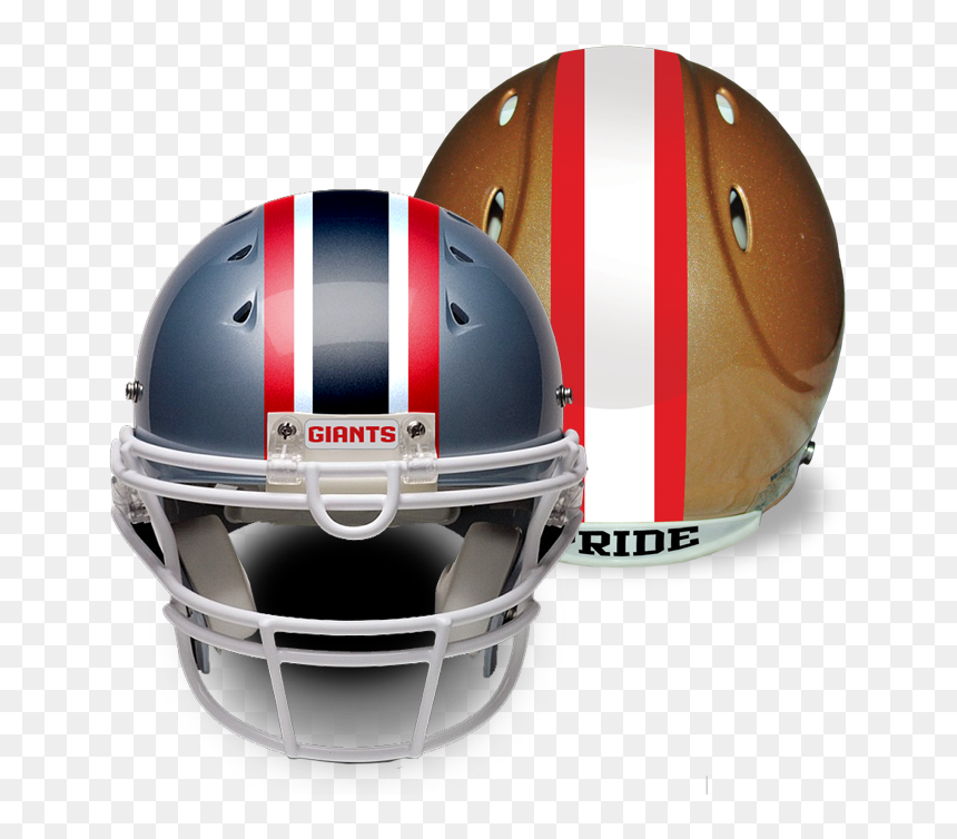 Helmet Clipart Colored, HD Png Download - giants helmet png