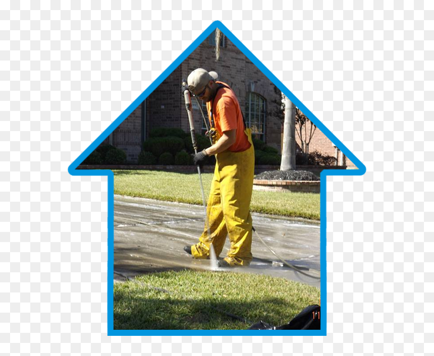 Pressure Washing Pearland Tx - Grass, HD Png Download - pressure washing png