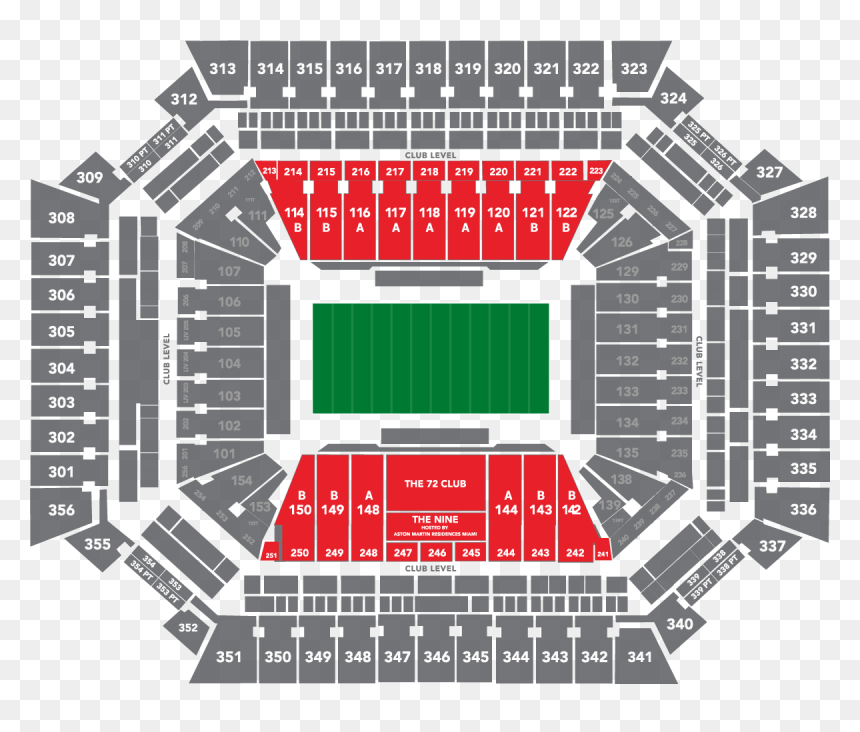 Hard Rock Stadium 131, HD Png Download - super bowl 2018 png