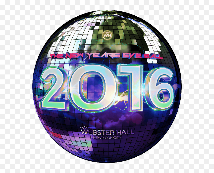 Newyearseve Websterhall2016b - Circle, HD Png Download - new years eve 2016 png