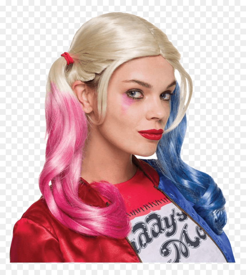 Transparent Margot Robbie Harley Quinn Png - Harley Quinn Wig, Png Download - margot robbie harley quinn png