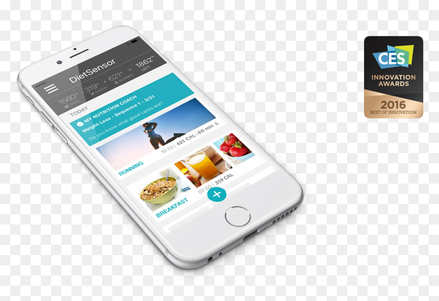 Dietsensor App Ces Award - Samsung Galaxy, HD Png Download - weight loss scale png