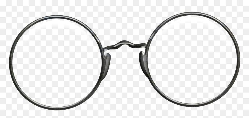 Eye Optician West Falls Lens Sunglass Church Clipart - Круглые Очки На Прозрачном Фоне, HD Png Download - eye lens png