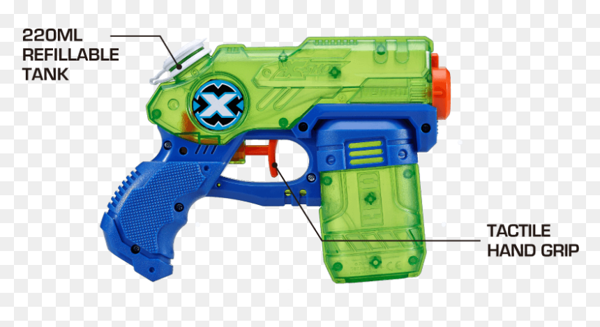 Zuru Water Gun, HD Png Download - squirt gun png