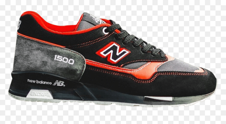 New Balance M1500bfr Black And Orange, HD Png Download - new balance png