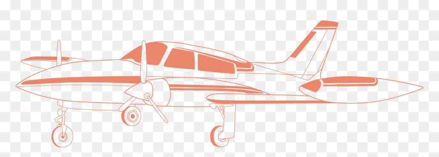 Transparent Cessna Png - Narrow-body Aircraft, Png Download - cessna png
