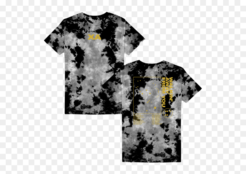 Walking Away Tie Dye Tee - Tie-dye, HD Png Download - man walking away png