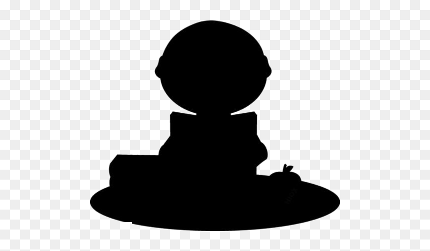 Cartoon Child Reading Png Transparent Images - Silhouette, Png Download - child reading png