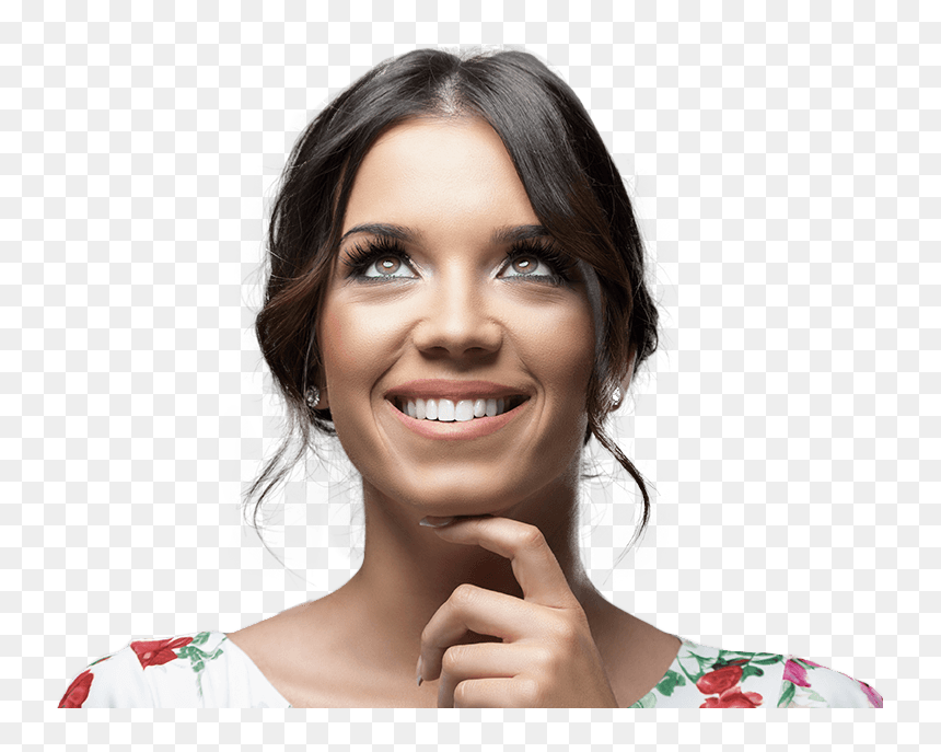 Young Woman With Gorgeous Smile - Girl, HD Png Download - young girl png