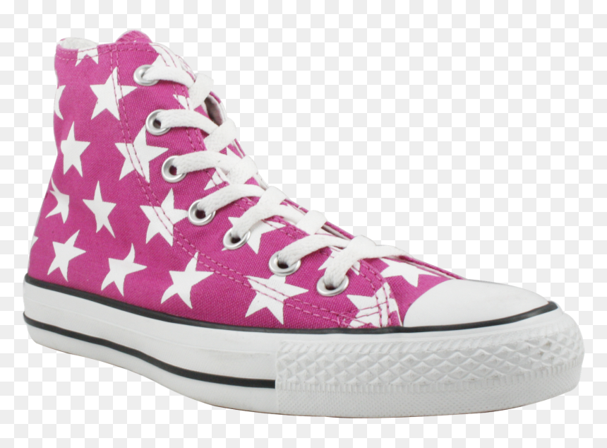 Shoe, HD Png Download - pink stars png