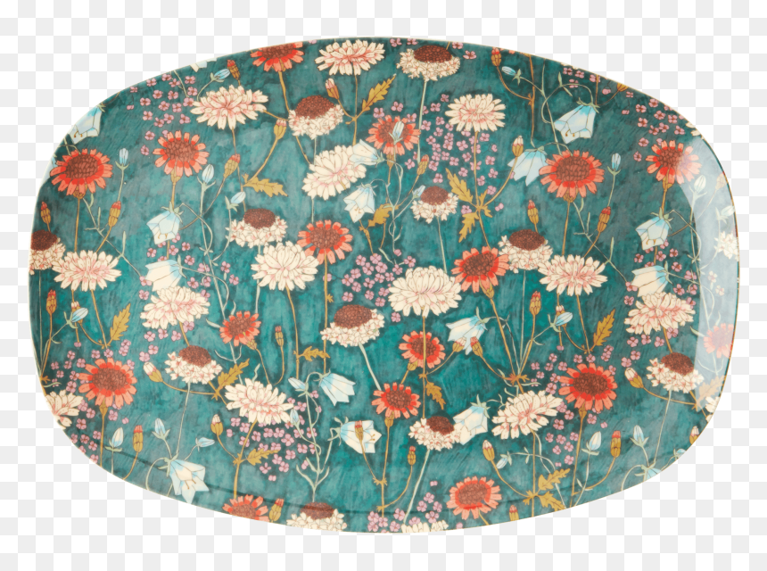 Plate, HD Png Download - fall flower png