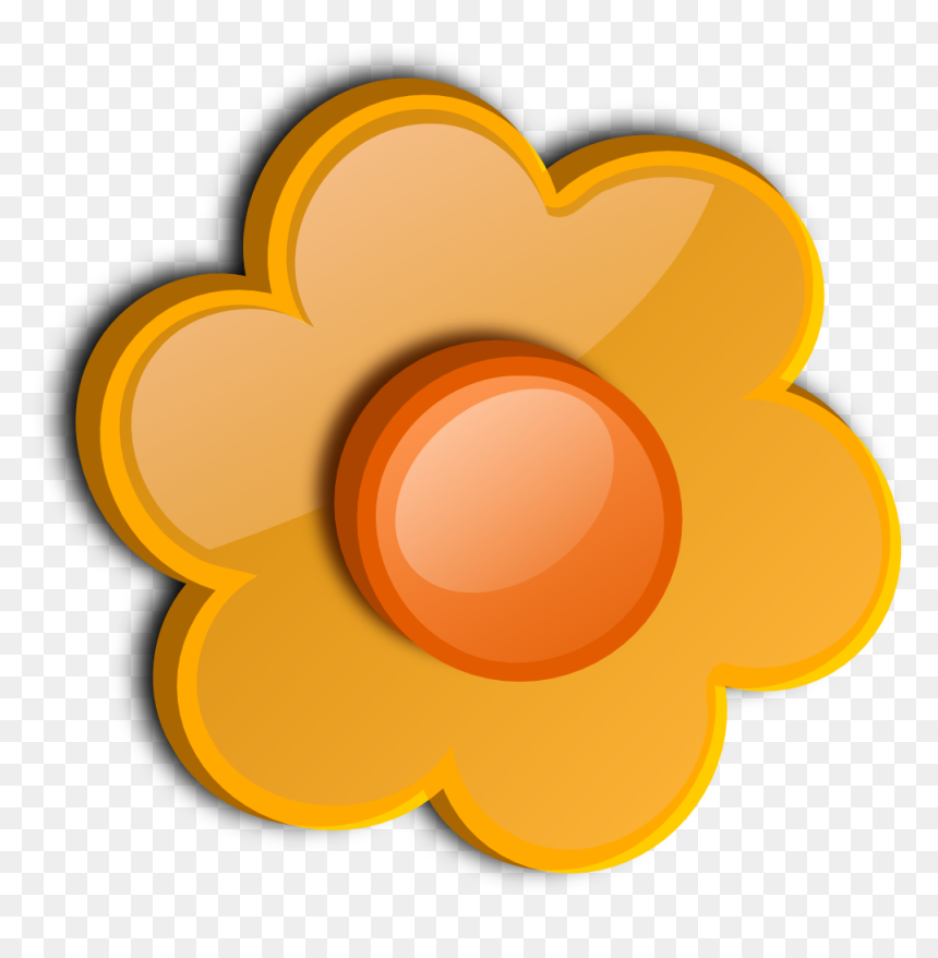 ดอกไม้ สี เหลือง Png, Transparent Png - fall flower png
