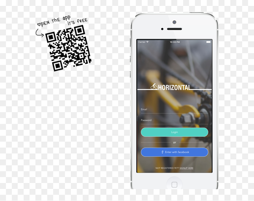 Horizontalcities - Iphone, HD Png Download - horizontal road png