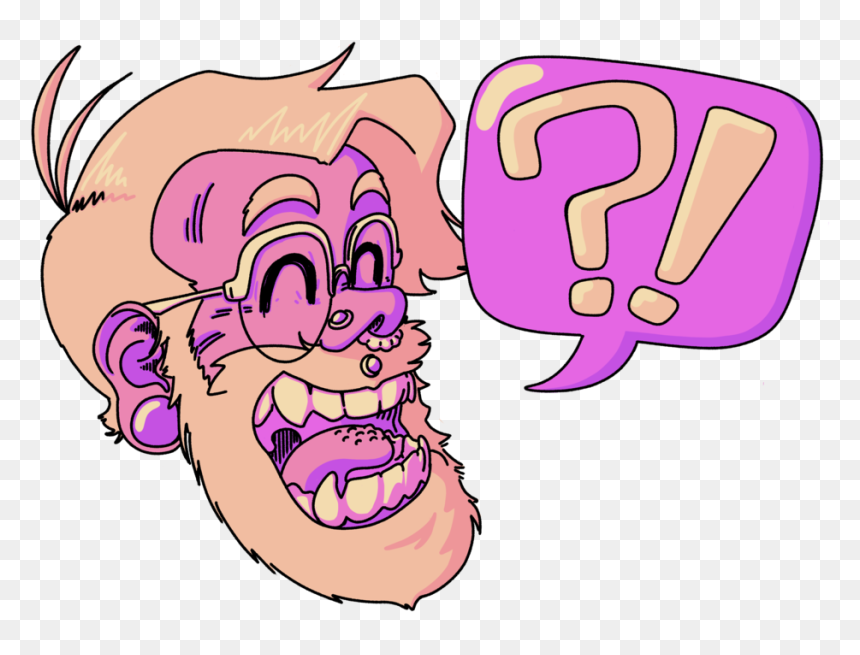 Baboon Self Portrait No Name Clipart , Png Download - Cartoon, Transparent Png - baboon png