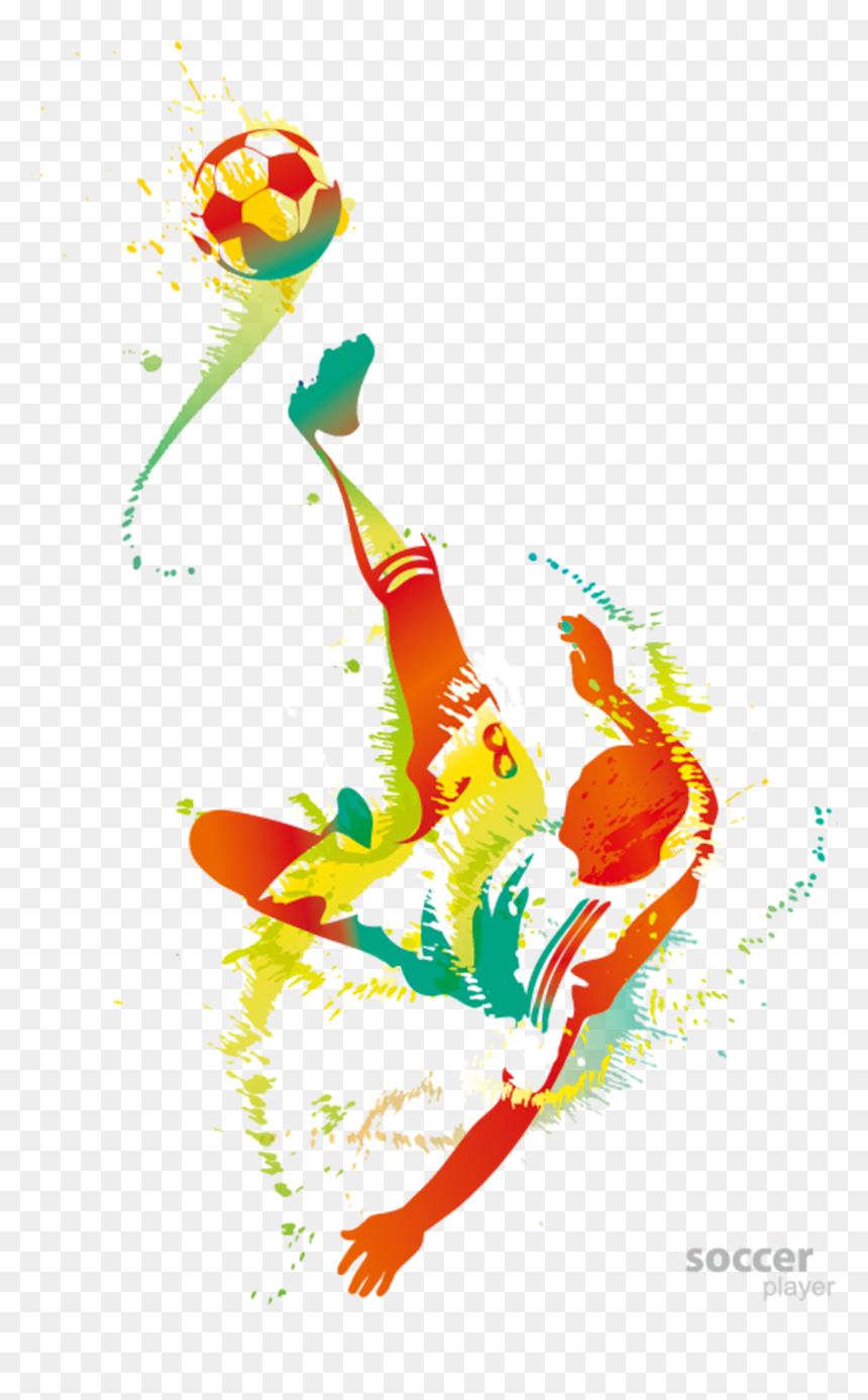 Football Player Art Png , Png Download - Football Player Paintings, Transparent Png - football png transparent