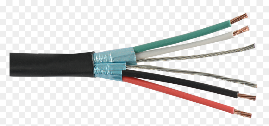 Shielded Cable Wiring Diagram Wiring Diagram Network - 2 Pair 22 Awg Cable, HD Png Download - wiring png