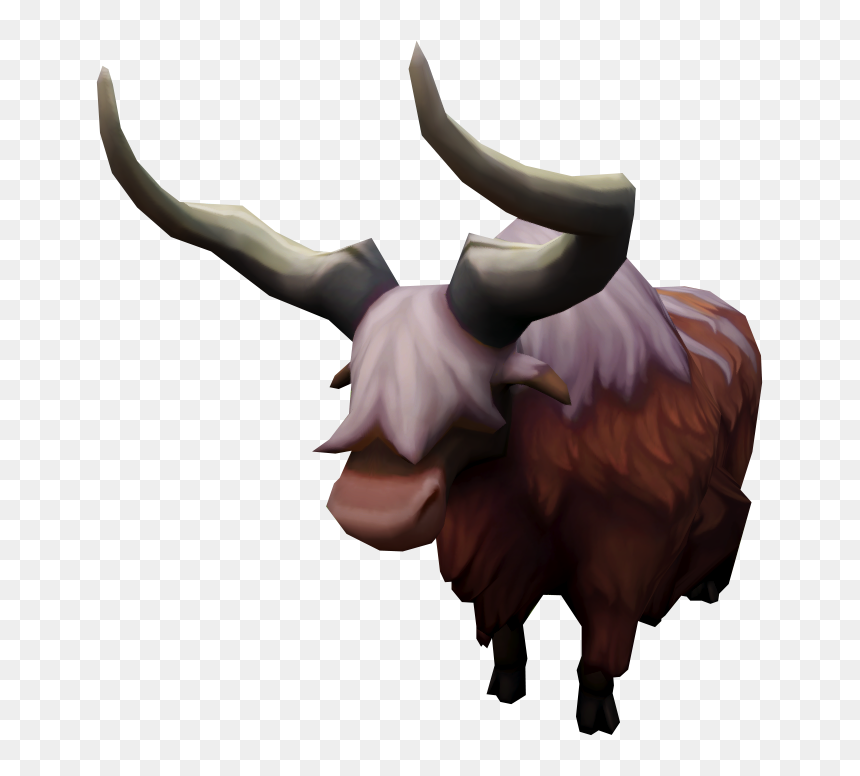 The Runescape Wiki - Yak Runescape, HD Png Download - yak png